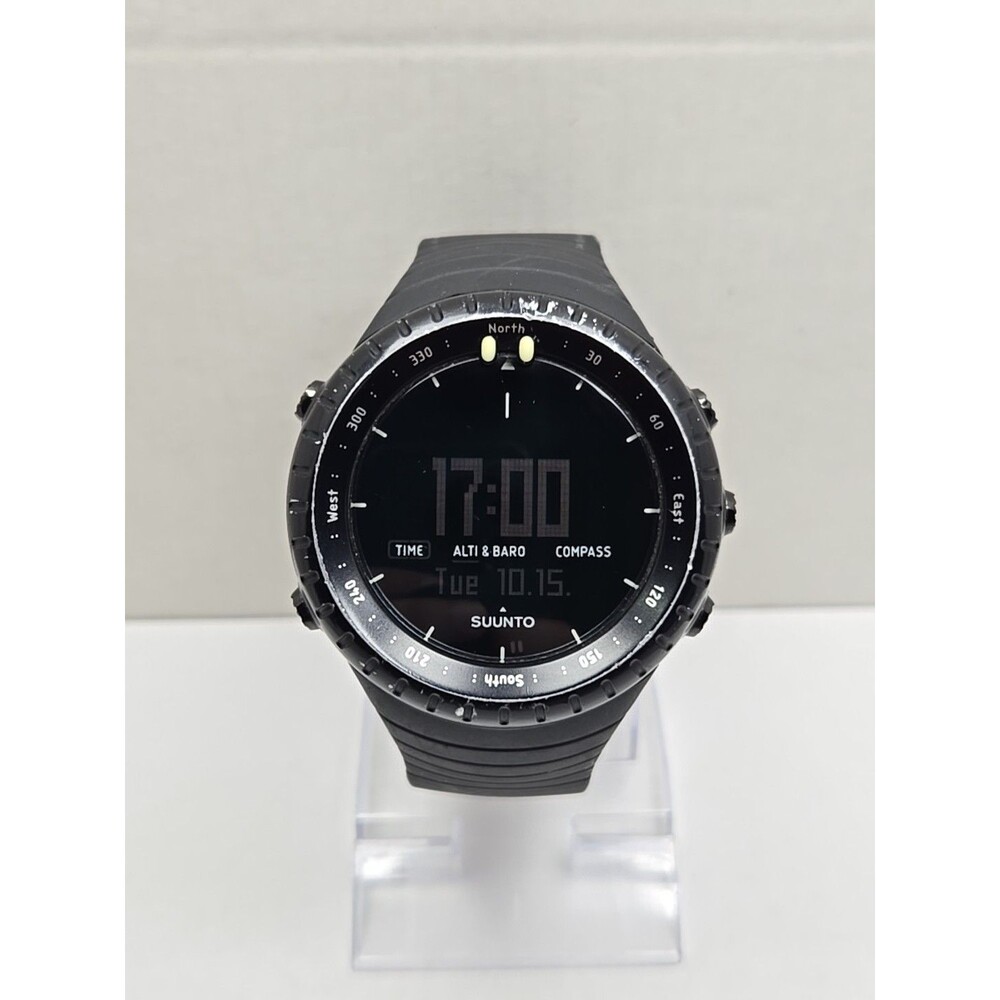 Suunto Core All Black Outdoor Watch Altimeter Barometer Compass ABC Digital